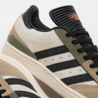 Adidas Busenitz Shoes in Cardboard and Core Black / Olive Strata thumbnail