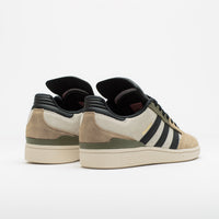 Adidas Busenitz Shoes in Cardboard and Core Black / Olive Strata thumbnail