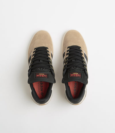 Adidas Busenitz Shoes in Cardboard and Core Black / Olive Strata