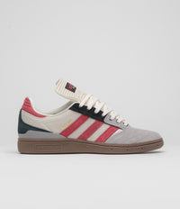 Adidas Busenitz Shoes in Clear Brown and Better Scarlet / Gum5