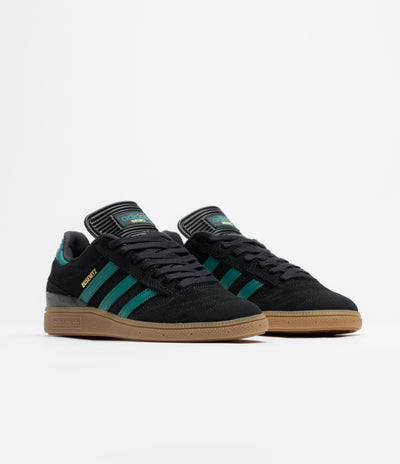 Adidas Busenitz Shoes - Core Black / Collegiate Green / Gum4