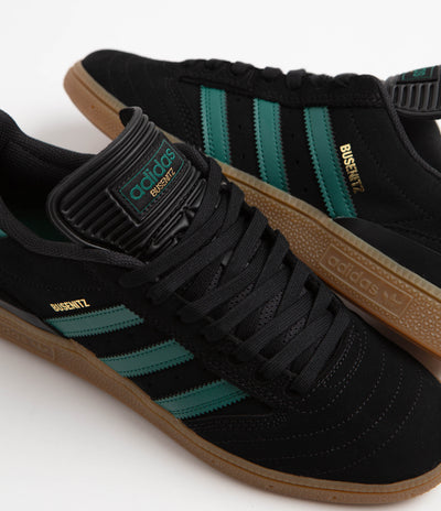Adidas Busenitz Shoes - Core Black / Collegiate Green / Gum4