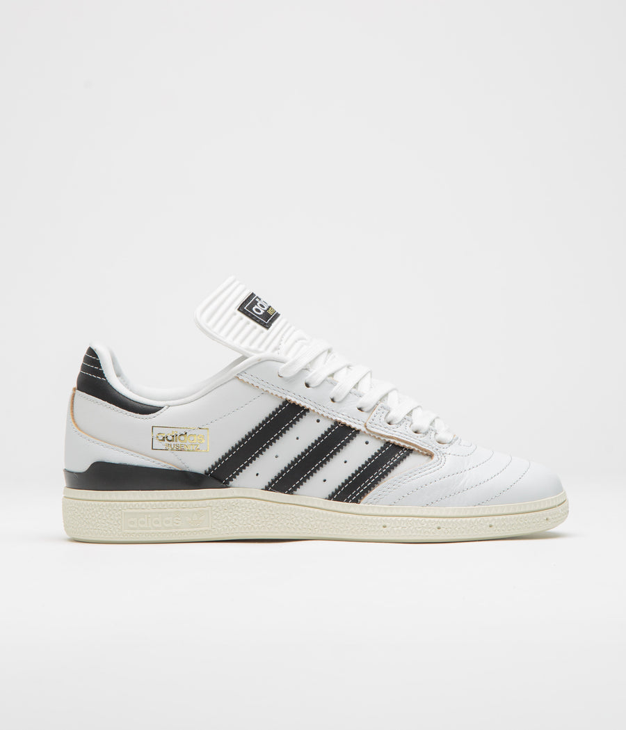 Adidas Busenitz Shoes - Crystal White / Core Black / Off White