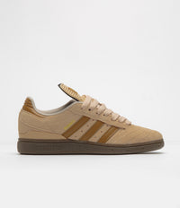 Adidas Busenitz Shoes in Magic Beige and Bronze Strata / Gum5