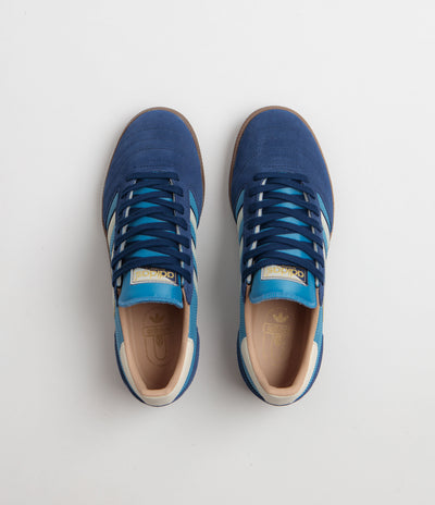 Adidas Busenitz Vintage Shoes - Dark Blue / Cream White / Gum5