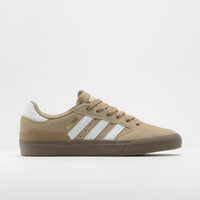Adidas Busenitz Vulc II Shoes in Cardboard and Chalk White / Gold Metallic thumbnail