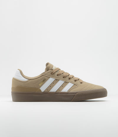 adidas busenitz vulc sesame grey & white shoes