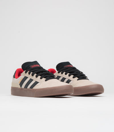Adidas Busenitz Vulc II Shoes in Clear Brown and Core Black / Gum5