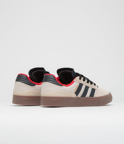 Adidas Busenitz Vulc II Shoes in Clear Brown and Core Black / Gum5