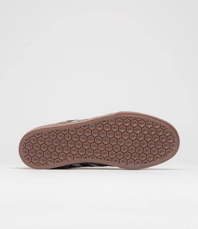 Adidas Busenitz Vulc II Shoes in Clear Brown and Core Black / Gum5