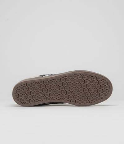 Adidas Busenitz Vulc II Shoes in Clear Brown and Core Black / Gum5