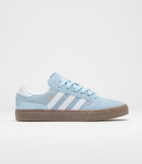 Adidas Busenitz Vulc II Shoes in Clear Sky and FTWR White / Gum5