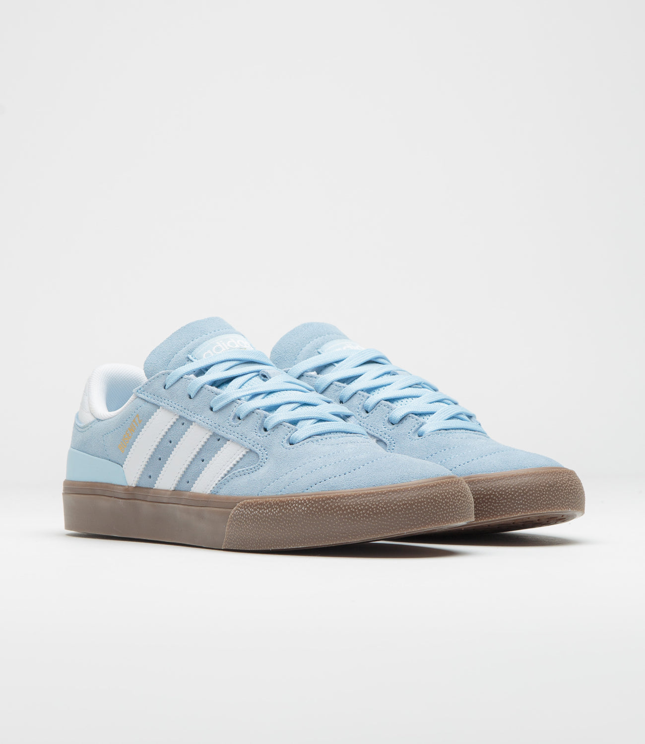 Adidas Busenitz Vulc II Shoes - Clear Sky / FTWR White / Gum5 | Flatspot Adidas Busenitz Vulc II Shoes - Clear Sky / FTWR White / Gum5 | Flatspot