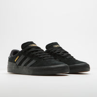 Adidas Busenitz Vulc II Shoes in Core Black and Carbon / Core Black thumbnail