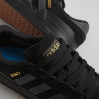Adidas Busenitz Vulc II Shoes in Core Black and Carbon / Core Black thumbnail