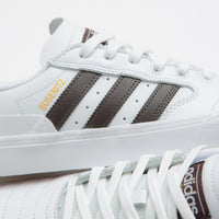 Adidas Busenitz Vulc II Shoes - FTWR White / Aurora Coffee / Gold Metallic thumbnail