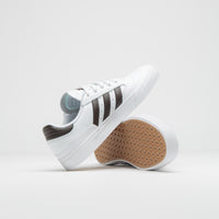 Adidas Busenitz Vulc II Shoes - FTWR White / Aurora Coffee / Gold Metallic thumbnail