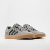 Adidas Busenitz Vulc II Shoes - Grey Three / Core Black / Gold Metallic thumbnail