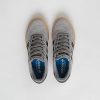 Adidas Busenitz Vulc II Shoes - Grey Three / Core Black / Gold Metallic thumbnail