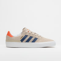 Adidas Busenitz Vulc II Shoes - Wonder Beige / Dark Blue / Collegiate Orange thumbnail