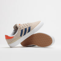 Adidas Busenitz Vulc II Shoes - Wonder Beige / Dark Blue / Collegiate Orange thumbnail