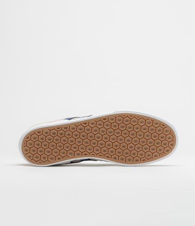Adidas Busenitz Vulc II Shoes - Wonder Beige / Dark Blue / Collegiate Orange