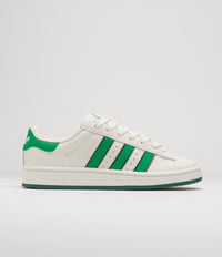 Adidas Campus 00s Shoes - Core White / Green / Off White | Flatspot Adidas Campus 00s Shoes - Core White / Green / Off White | Flatspot