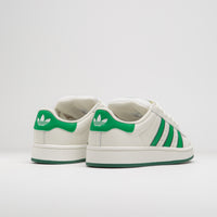 Adidas Campus 00s Shoes - Core White / Green / Off White thumbnail