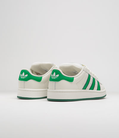 Adidas Campus 00s Shoes - Core White / Green / Off White