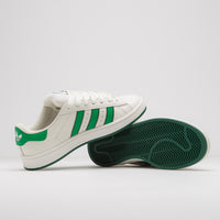 Adidas Campus 00s Shoes - Core White / Green / Off White thumbnail