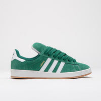Adidas Campus ADV Shoes in Collegiate Green and FTWR White / Gold Metallic thumbnail