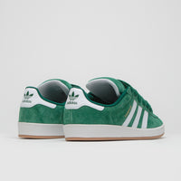 Adidas Campus ADV Shoes in Collegiate Green and FTWR White / Gold Metallic thumbnail
