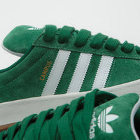 Adidas Campus ADV Shoes in Collegiate Green and FTWR White / Gold Metallic thumbnail