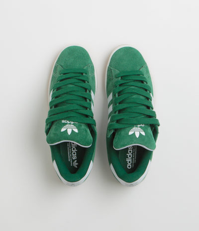 Adidas Campus ADV Shoes in Collegiate Green and FTWR White / Gold Metallic