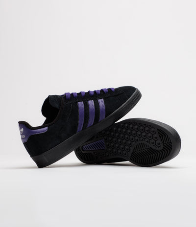 Adidas Campus ADV Shoes - Collegiate Purple / Core Black / Silver Metallic