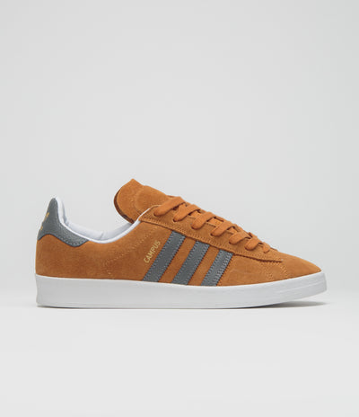 Adidas Campus ADV Shoes - Rustic Orange / Grey Four / FTWR White