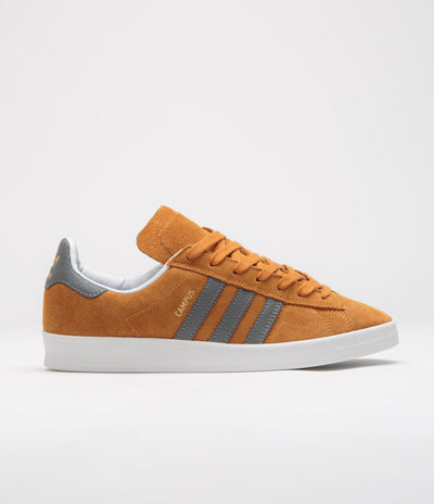 Adidas Campus ADV Shoes in Rustic Orange and Grey Four / FTWR White