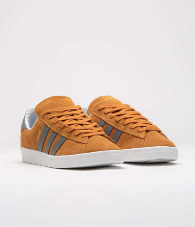 Adidas Campus ADV Shoes in Rustic Orange and Grey Four / FTWR White