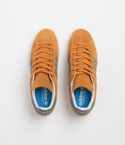 Adidas Campus ADV Shoes in Rustic Orange and Grey Four / FTWR White