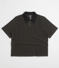 Adidas Classic Jersey in Black and Olive Strata
