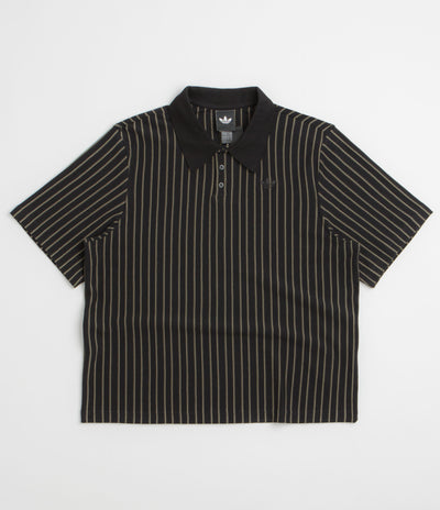 Adidas Classic Jersey in Black and Olive Strata