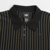Adidas Classic Jersey in Black and Olive Strata thumbnail