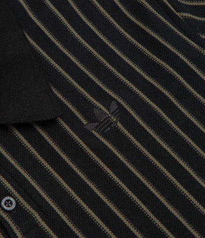 Adidas Classic Jersey in Black and Olive Strata