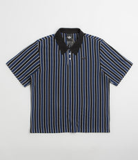 Adidas Classic Jersey in White and Dark Blue / Black