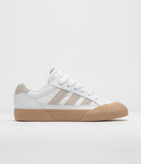 Adidas Court TNS Premiere RT Shoes in FTWR White and Crystal White / Gum4