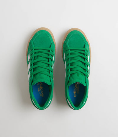 Adidas Court TNS Premiere Shoes - Custom Green / FTWR White / Gum4