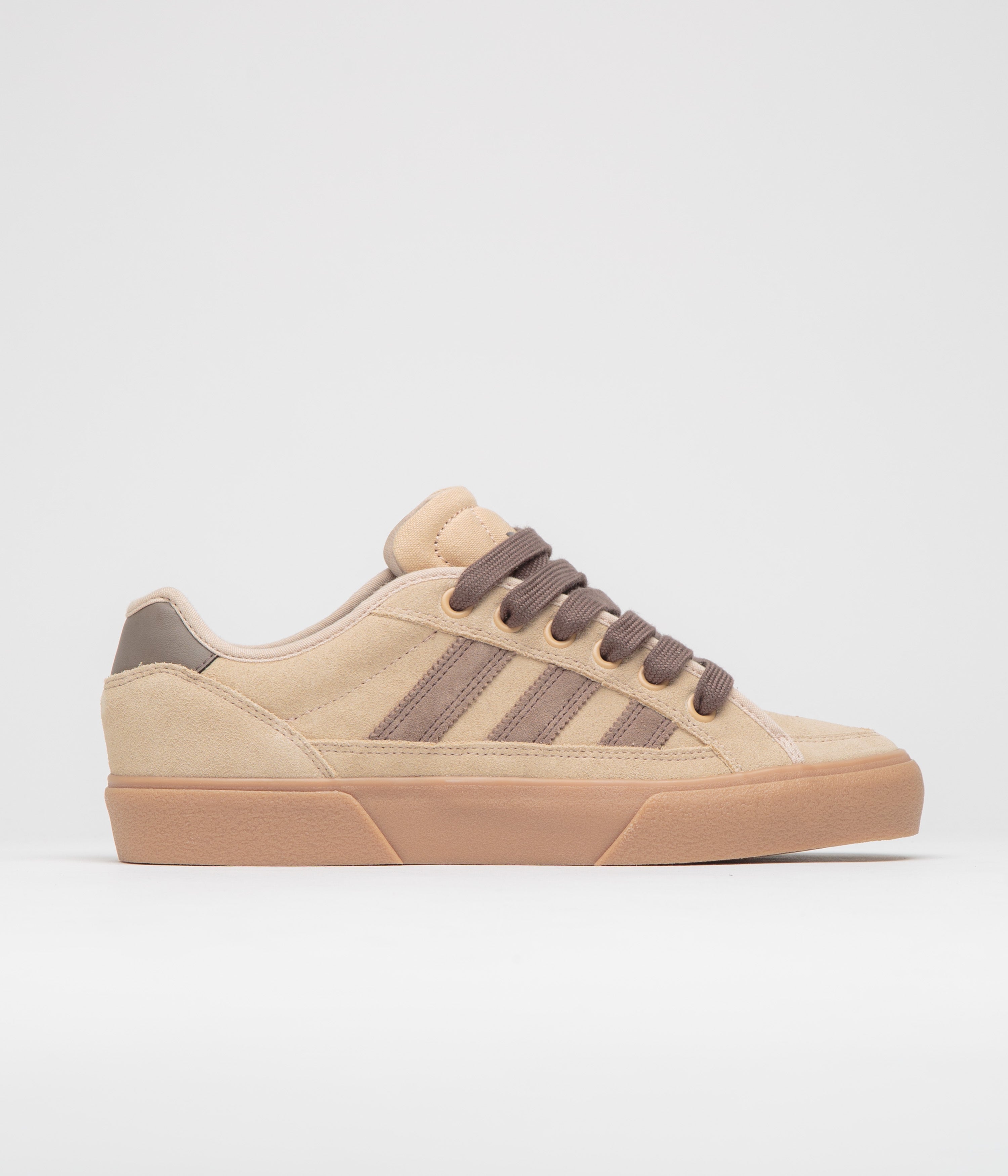 Adidas Court TNS Premiere Shoes in Magic Beige and Earth Strata / Gum4
