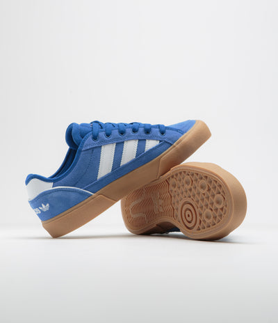 Adidas Court TNS Premiere Shoes in Team Royal Blue and FTWR White / Gum4