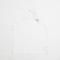 Adidas Dog Plane T-Shirt in White and Lucid Blue thumbnail