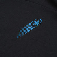 Adidas Formula T-Shirt in Black and Black / Lucid Ray Blue thumbnail